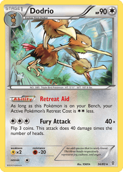 Dodrio – Rare – Generations