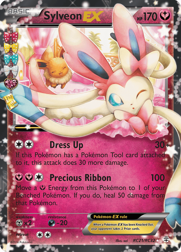 Sylveon-EX – Rare Holo EX – Generations