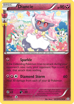 Diancie – Uncommon – Generations
