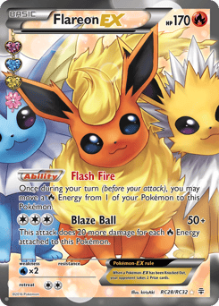 Flareon-EX – Rare Ultra – Generations