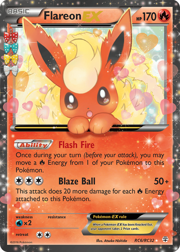 Flareon-EX – Rare Holo EX – Generations
