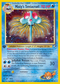 Misty's Tentacruel – Rare Holo