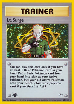 Lt. Surge – Rare Holo