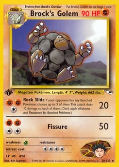 Brock's Golem – Rare