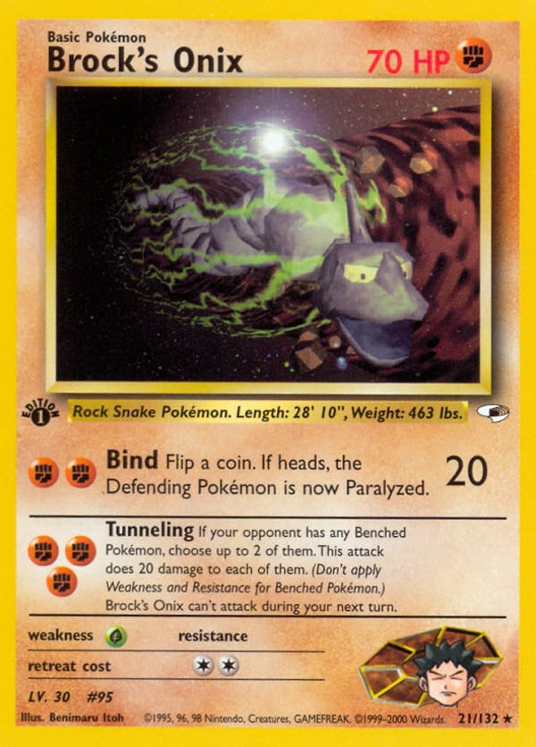 Brock's Onix – Gym Heroes