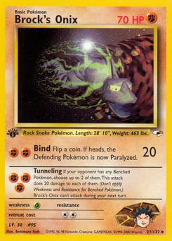 Brock's Onix – Rare