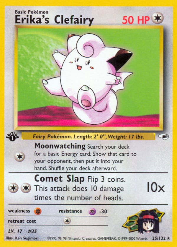 Erika's Clefairy – Gym Heroes