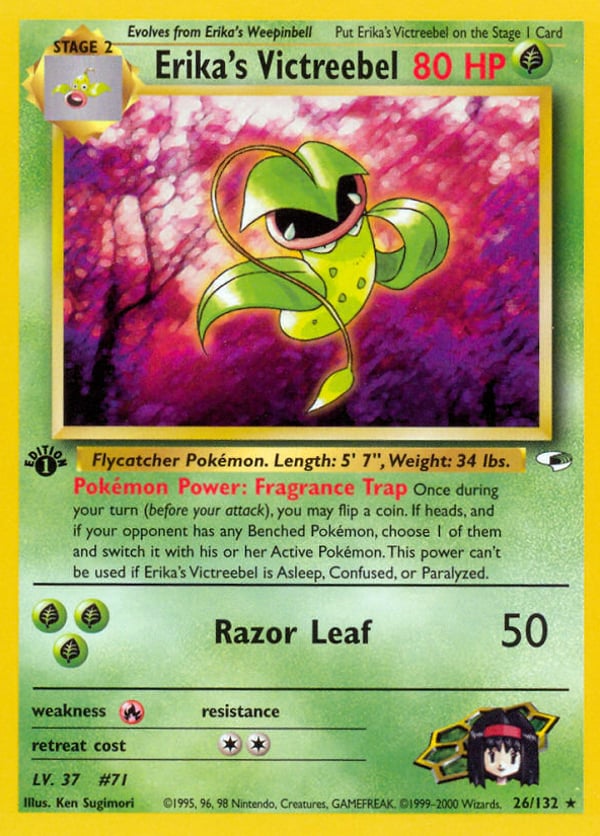 Erika's Victreebel – Rare – Gym Heroes