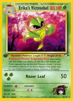 Erika's Victreebel – Rare – Gym Heroes