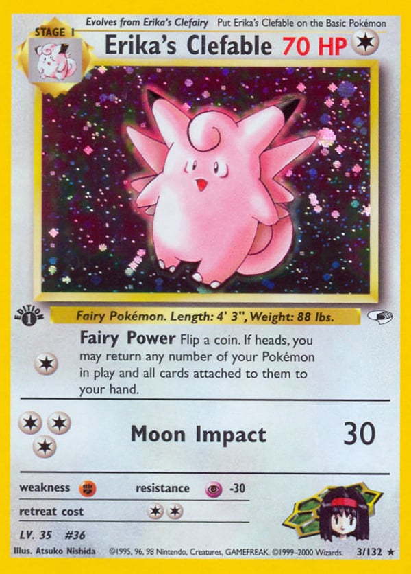 Erika's Clefable – Gym Heroes