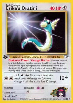 Erika's Dratini – Uncommon – Gym Heroes