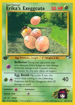 Erika's Exeggcute – Uncommon – Gym Heroes