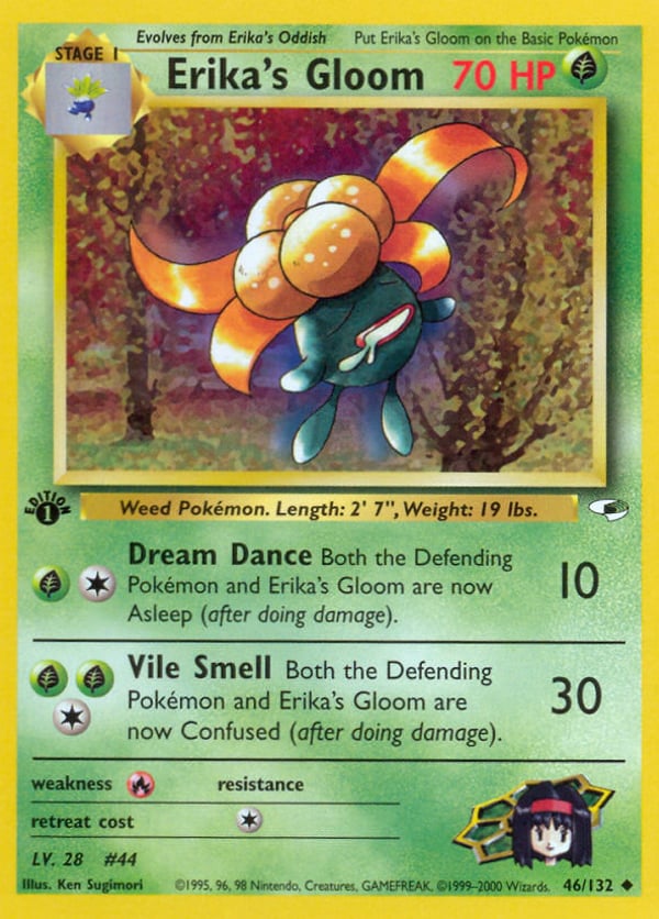 Erika's Gloom – Uncommon – Gym Heroes