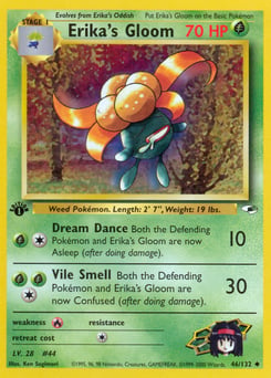 Erika's Gloom – Uncommon – Gym Heroes