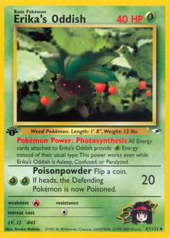 Erika's Oddish – Uncommon