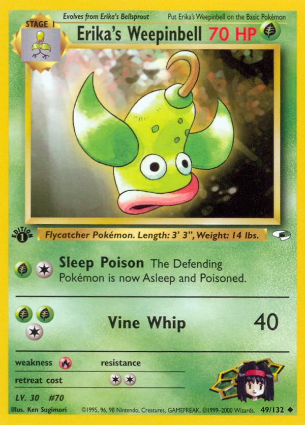 Erika's Weepinbell – Uncommon – Gym Heroes