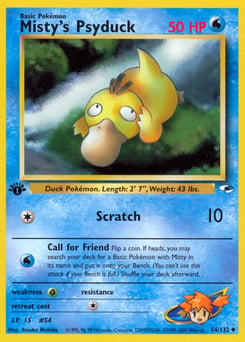 Misty's Psyduck – Uncommon – Gym Heroes