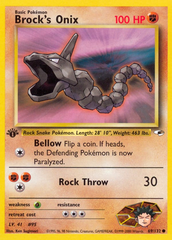 Brock's Onix – Gym Heroes