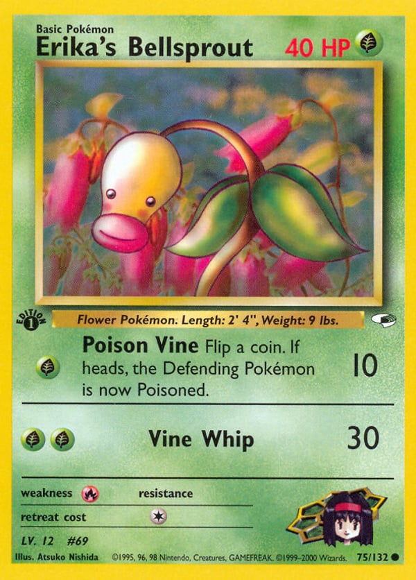 Erika's Bellsprout – Common – Gym Heroes