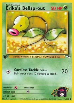 Erika's Bellsprout – Common – Gym Heroes