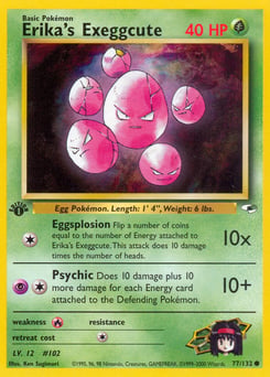 Erika's Exeggcute – Common – Gym Heroes