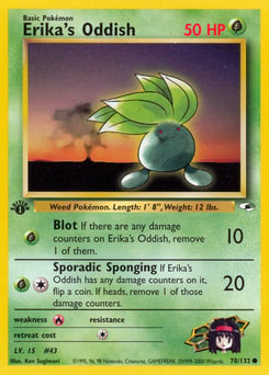 Erika's Oddish – Common
