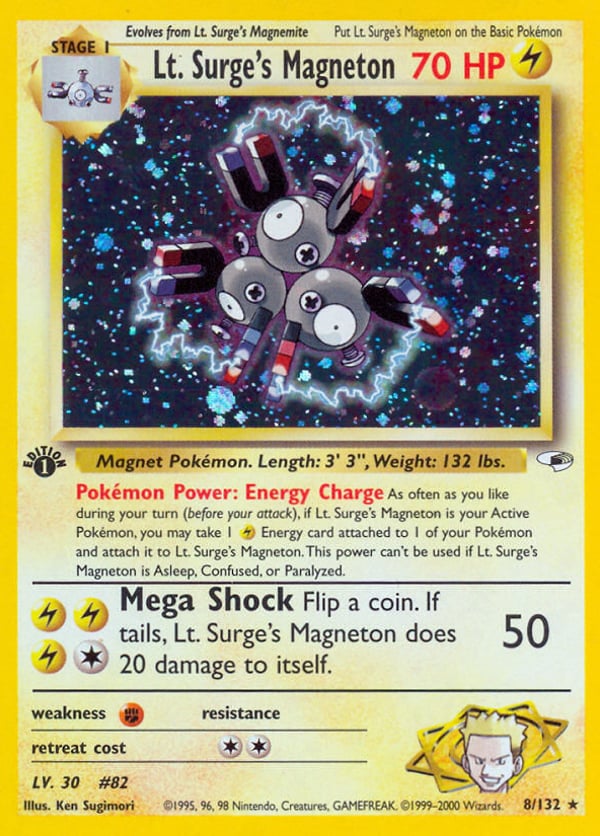 Lt. Surge's Magneton – Gym Heroes