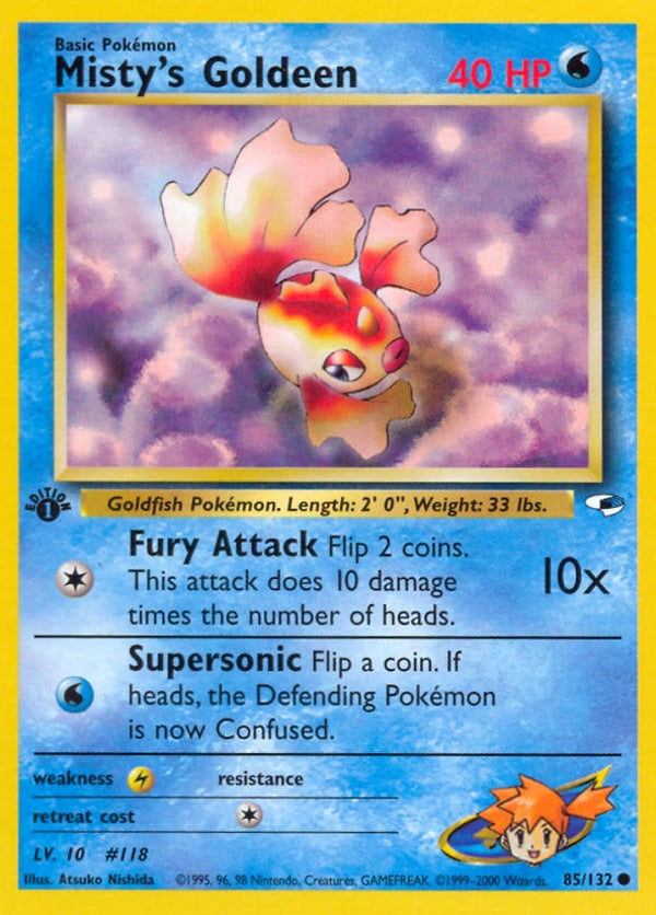 Misty's Goldeen – Common – Gym Heroes