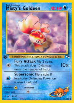 Misty's Goldeen – Common – Gym Heroes