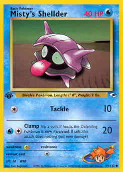 Misty's Shellder – Common