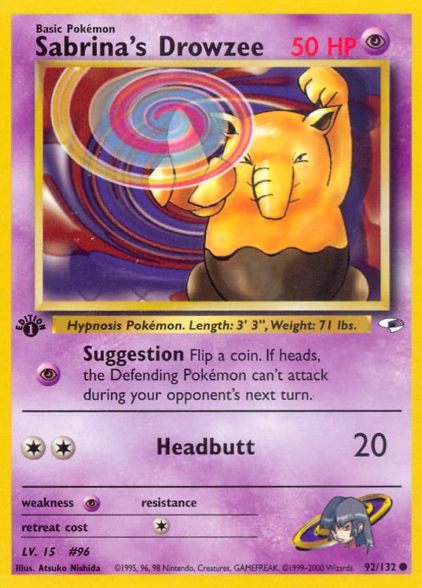 Sabrina's Drowzee – Gym Heroes