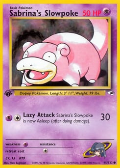 Sabrina's Slowpoke – Common – Gym Heroes