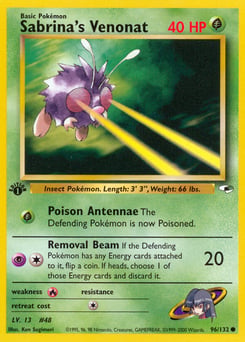 Sabrina's Venonat – Common – Gym Heroes