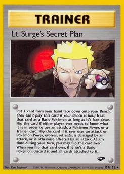Lt. Surge's Secret Plan – Rare
