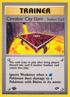 Cinnabar City Gym – Uncommon