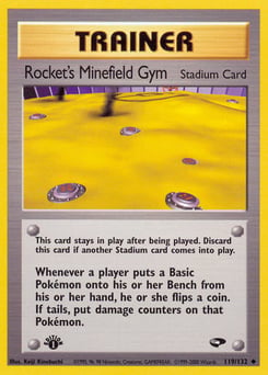Rocket's Minefield Gym – Uncommon