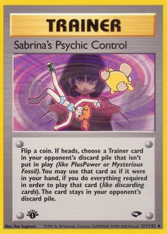 Sabrina's Psychic Control – Uncommon