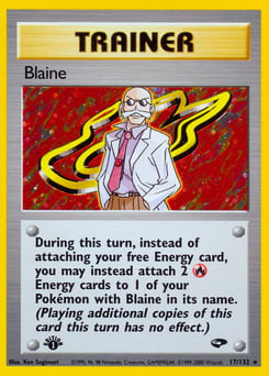Blaine – Rare Holo