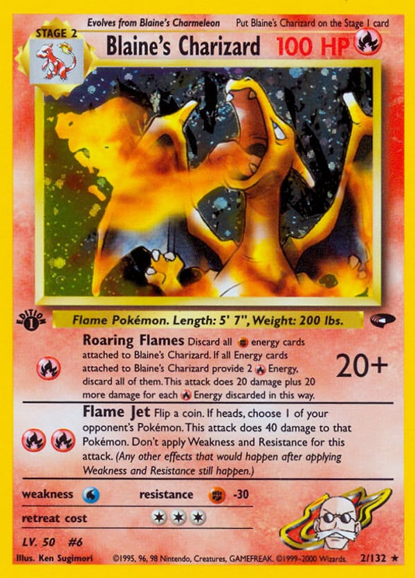 Blaine's Charizard – Gym Challenge