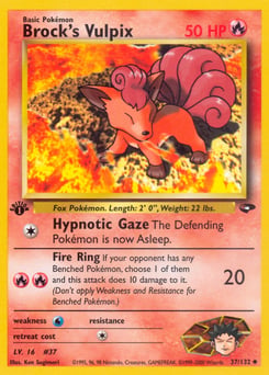 Brock's Vulpix – Uncommon
