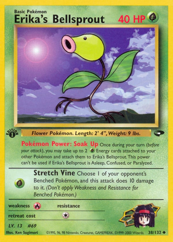Erika's Bellsprout – Uncommon – Gym Challenge