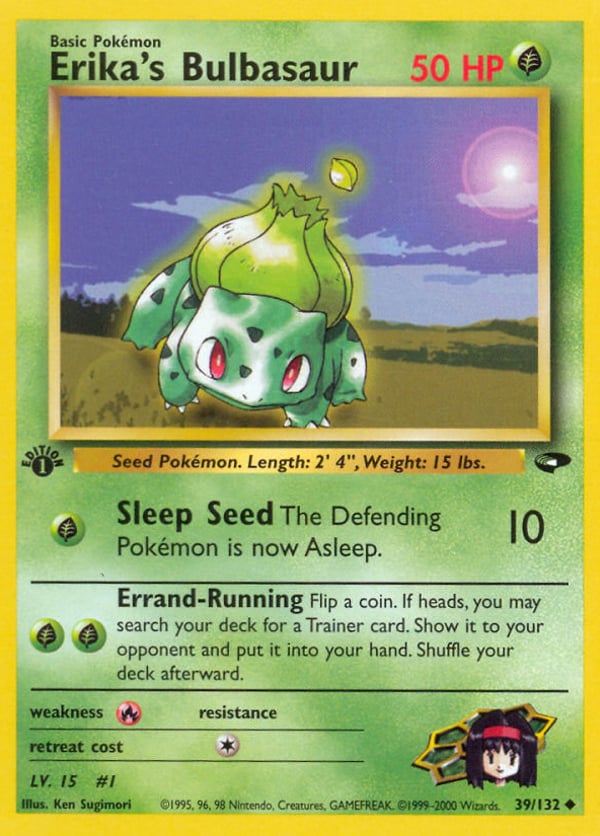 Erika's Bulbasaur – Gym Challenge