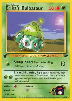 Erika's Bulbasaur – Uncommon