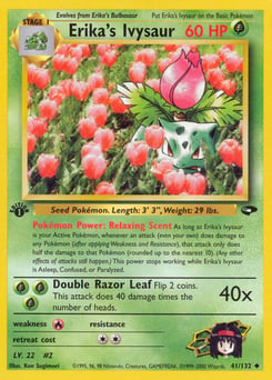 Erika's Ivysaur – Uncommon