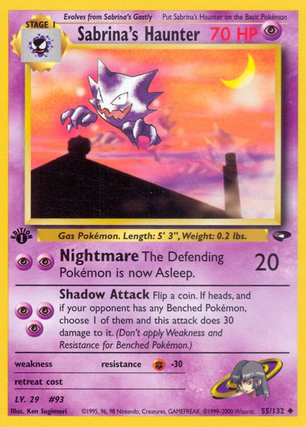 Sabrina's Haunter – Uncommon – Gym Challenge