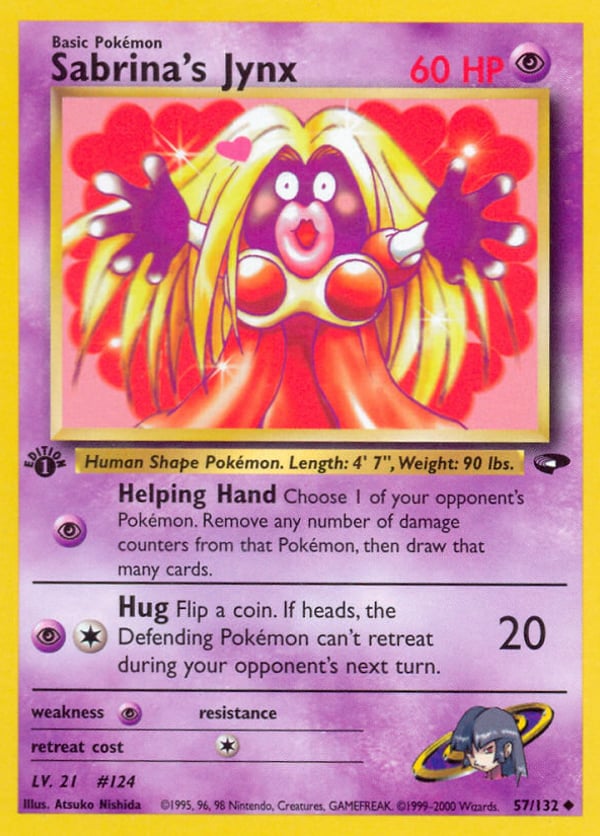 Sabrina's Jynx – Uncommon – Gym Challenge