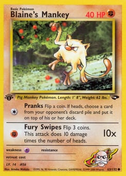 Blaine's Mankey – Common