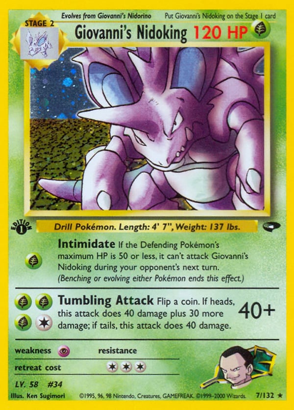 Giovanni's Nidoking – Gym Challenge