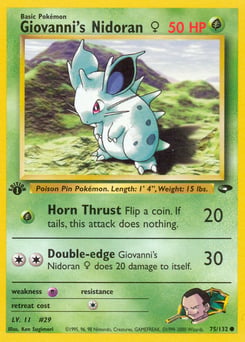 Giovanni's Nidoran ♀ – Common
