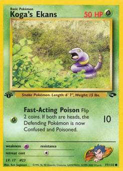 Koga's Ekans – Common
